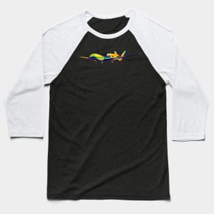 RQ-4 Global Hawk Drone Baseball T-Shirt